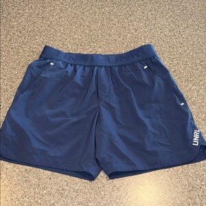 UNRL Women's Navy Performance Shorts